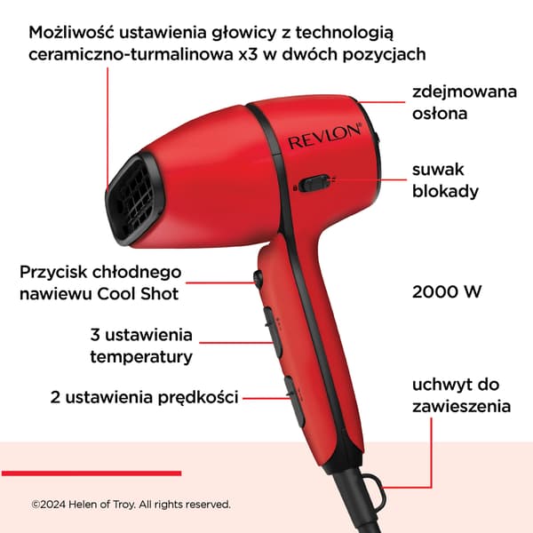 Hårtørrer REVLON RVDR5320 2000W