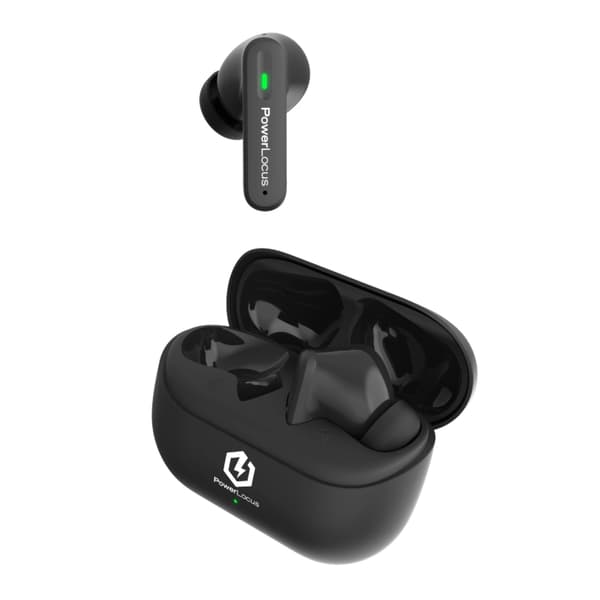PowerLocus Fit ANC Trådløse In-Ear Hovedtelefoner Bluetooth 5.3 Sort
