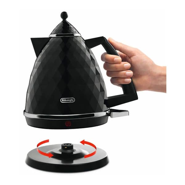 DeLonghi KBJ2001.BK Kedel Sort