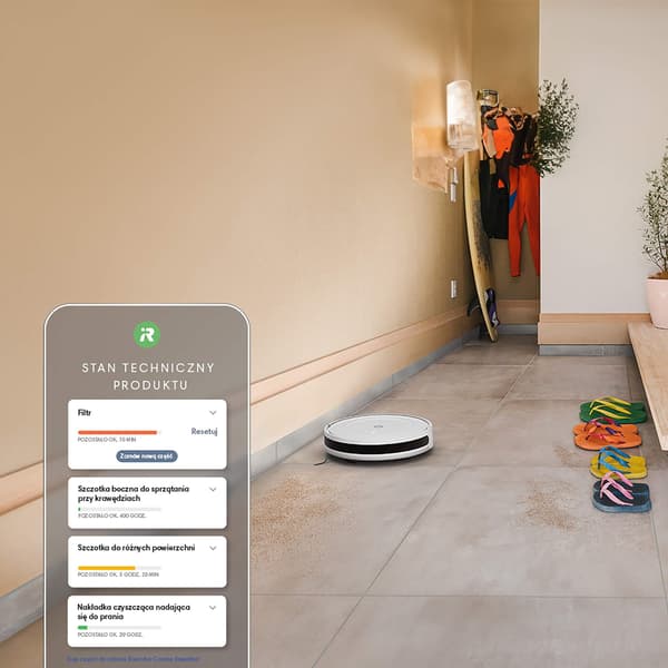 Robotdammsugare IROBOT Roomba Combo Essential Y011240 Vit