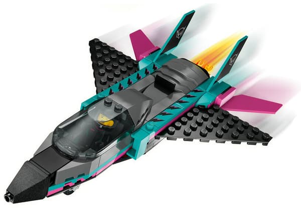 LEGO 60489 City Jetplan mot bil