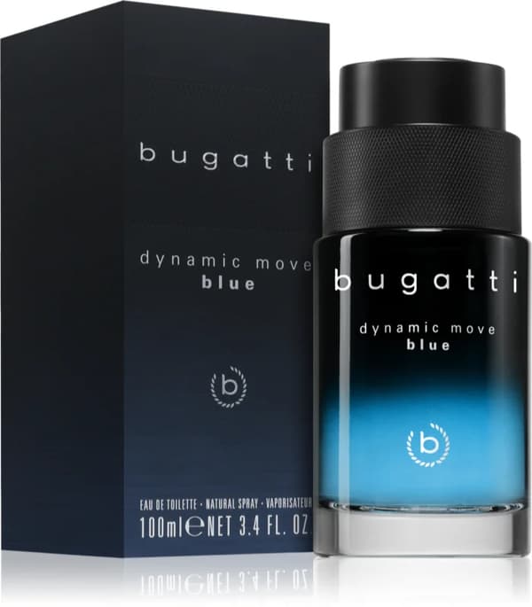 Bugatti Dynamic Move Blue Eau de Toilette miehille 100 ml