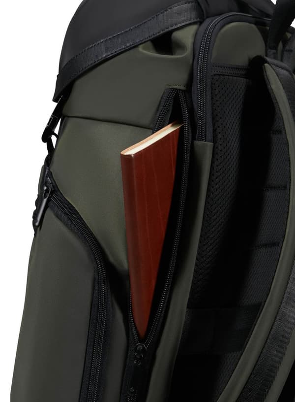 Samsonite Relyon Rygsæk 15,6\" med klap - grøn