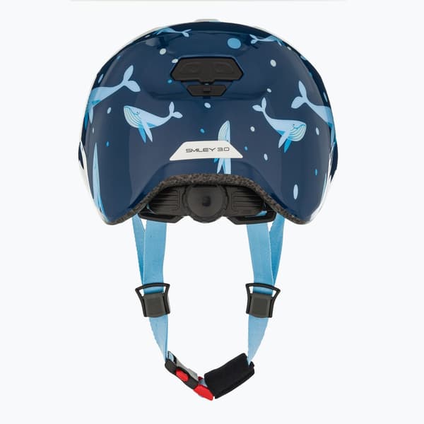 ABUS Smiley 3.0 barncykelhjälm blå val Storlek: 50-55 cm (M)