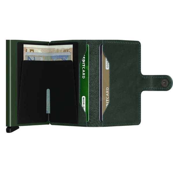 Secrid Miniwallet Original RFID-lommebog - grøn