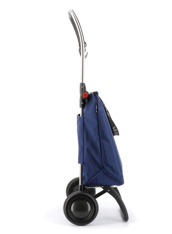Indkøbstaske foldbar 2-hjulet Rolser Mini Bag Plus MF - klein blå