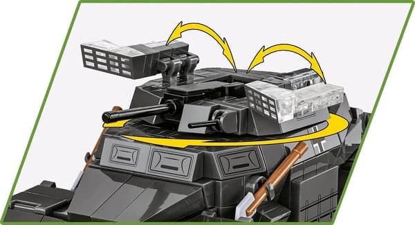 Cobi Byggklossar Sd.Kfz 222 502 bitar
