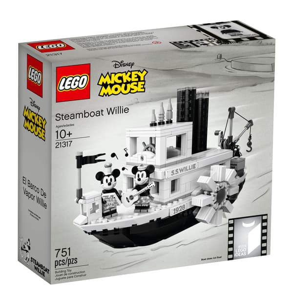 LEGO 21317 Ideas - Ångbåten Willie