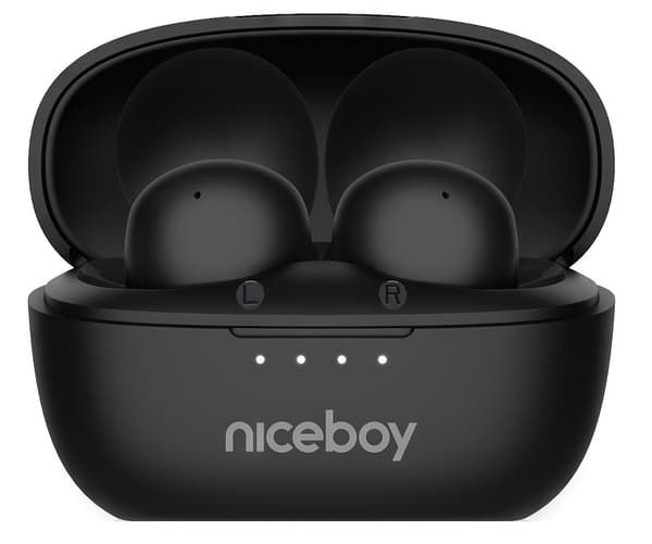 NICEBOY Podsie 4 Pop In-ear hovedtelefoner Sort