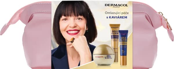 Dermacol Gold Elixir gavesæt til moden hud