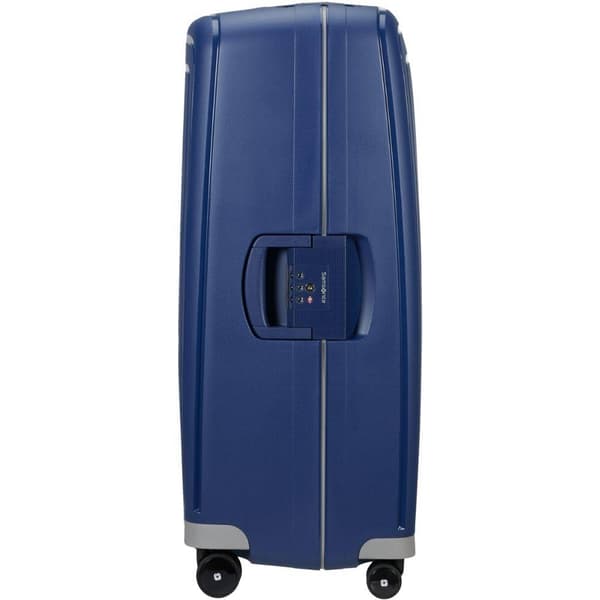 Stor resväska XL Samsonite S'Cure - mörkblå