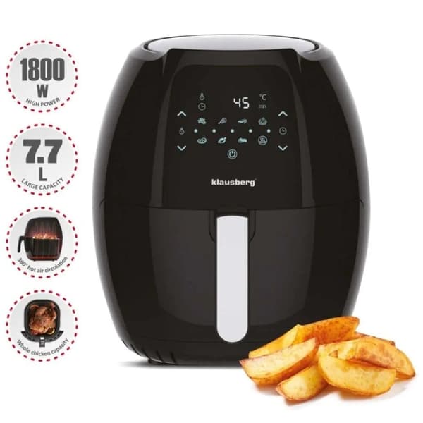 Airfryer KLAUSBERG KB-7495 7.7l med timer