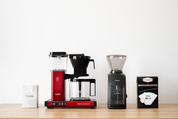 Moccamaster KBG 741 Select Kaffebryggare Högglans Röd