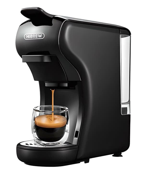 HIBREW H1A kapselkaffemaskin (2 kapselsystem)