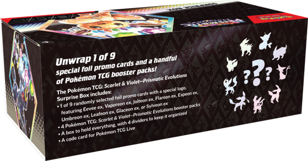 Pokémon TCG: Prismatic Evolutions Surprise Box