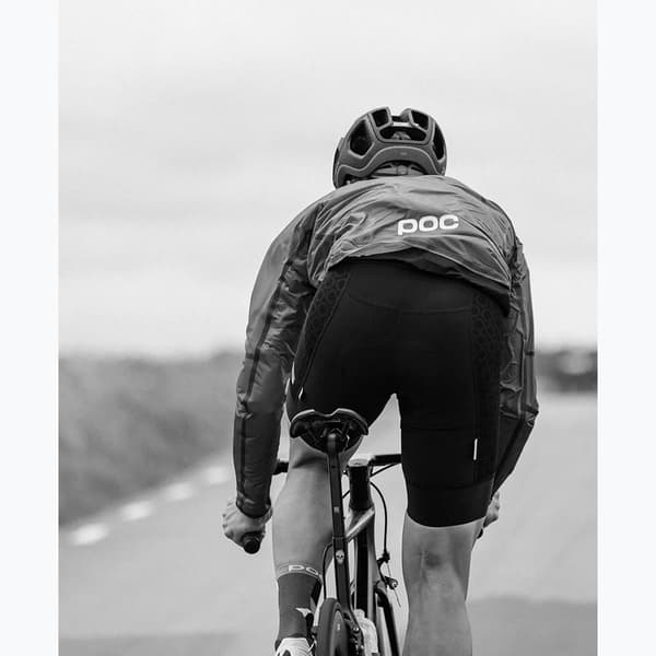 POC Ventral Lite cykelhjelm uranium sort mat