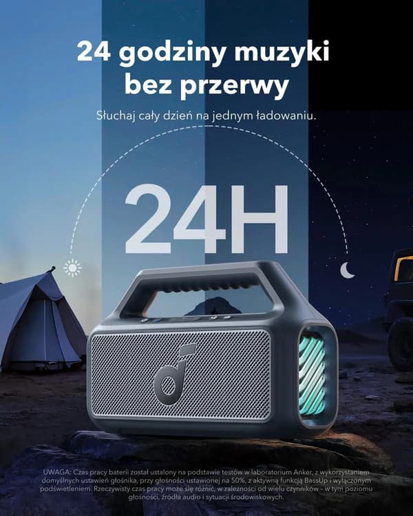 Bluetooth-højttaler Soundcore Boom 2 80W Blå