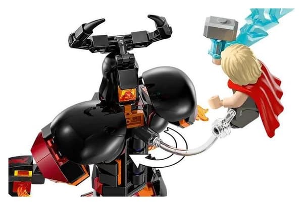LEGO Marvel 76289 Thor vs. Surtur -rakennusfiguuri