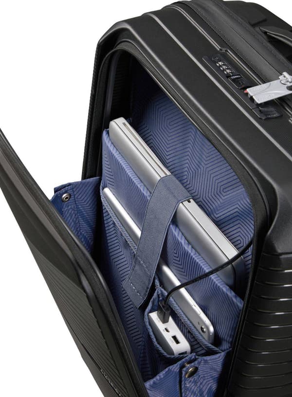 American Tourister Frontloader Airconic kabinekuffert - onyx sort