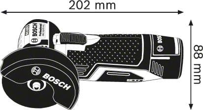 Bosch GWS 12V-76 slipmaskin