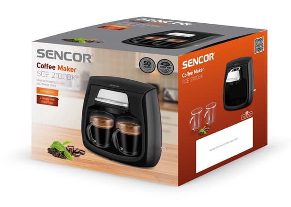 Kahvinkeitin SENCOR SCE 2100BK