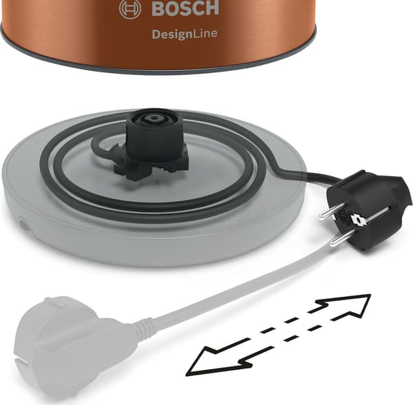 Vattenkokare Bosch TWK4P439 Koppar