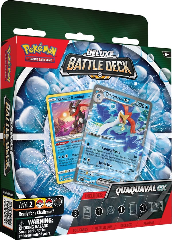 Pokemon TCG: Deluxe Battle Deck - Quaquaval ex