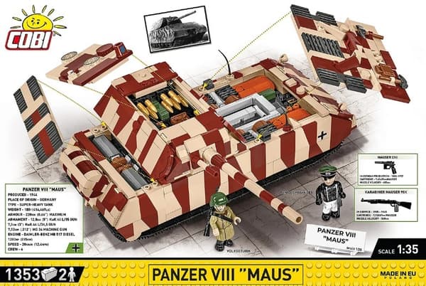 Cobi Byggeklodser Panzer VIII Maus