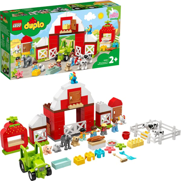 LEGO Duplo Stald, traktor og bondegårdsdyr (10952)