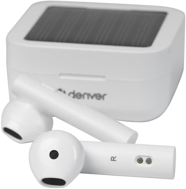 DENVER TWE-62 In-ear hörlurar Vit