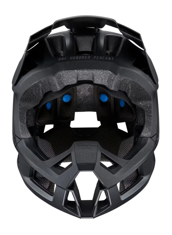 100% Trajecta Hjelm Enduro - sort Størrelse: XL