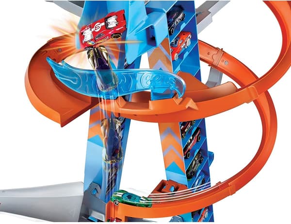 Hot Wheels Sky Crash Tower Sæt