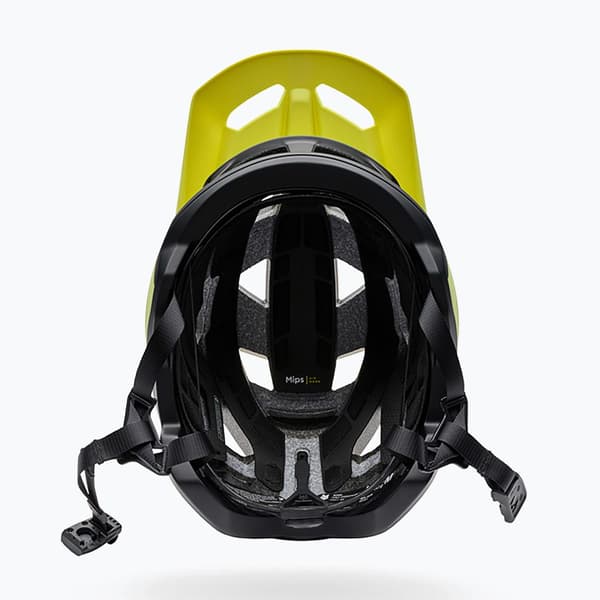 Fox Racing Speedframe Pro Backfade lime -pyöräilykypärä Koko: 55-59 cm (M)
