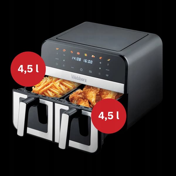 Airfryer Webber AF900 2400W 9l