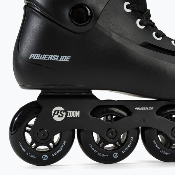 Powerslide Zoom sorte rulleskøjter Størrelse: 43-44 EU