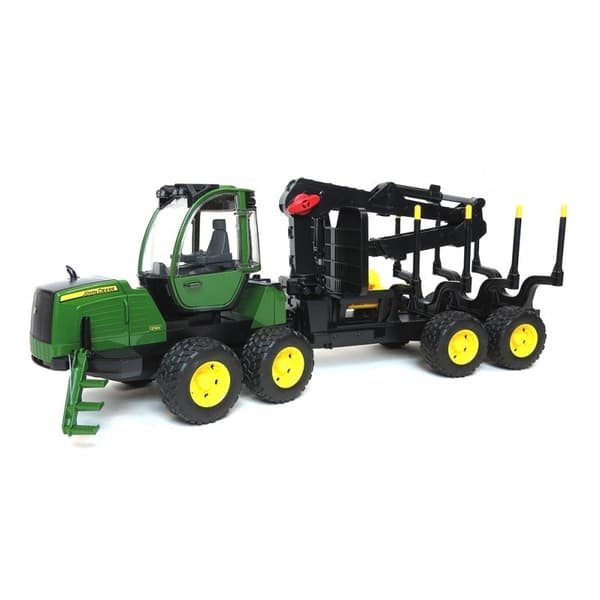 BRUDER John Deere 1210E læsser med gribearm