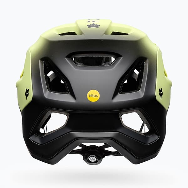 Fox Racing Speedframe Pro Backfade lime -pyöräilykypärä Koko: 55-59 cm (M)