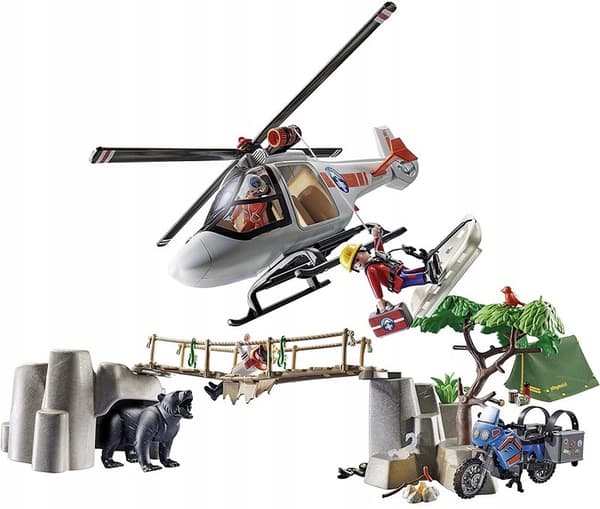 Playmobil 70663 Helikopteritehtävä kanjonissa