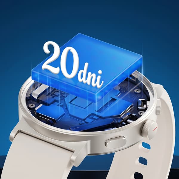 Smartwatch realme Watch S5 Hvid