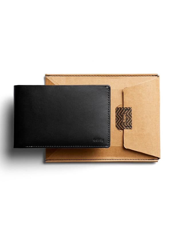 Bellroy Travel Wallet RFID læderpung - sort