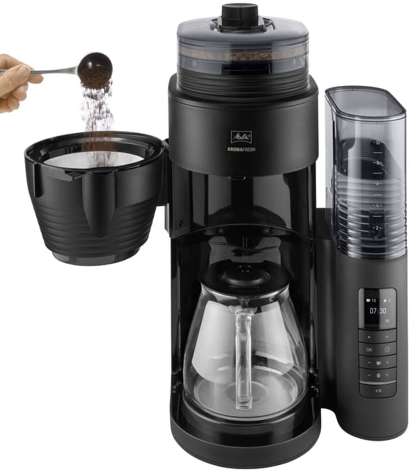 MELITTA AromaFresh Pro II 1030-01 Sort kaffemaskine