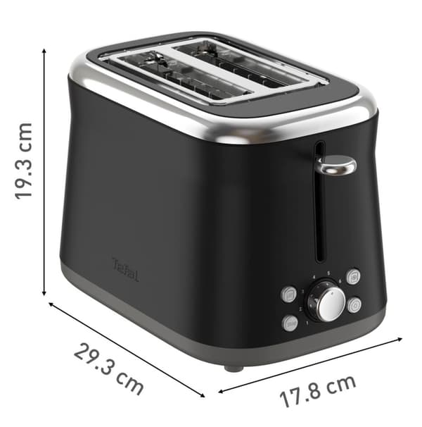 Brødrister TEFAL Collection TT7208E0 Sort