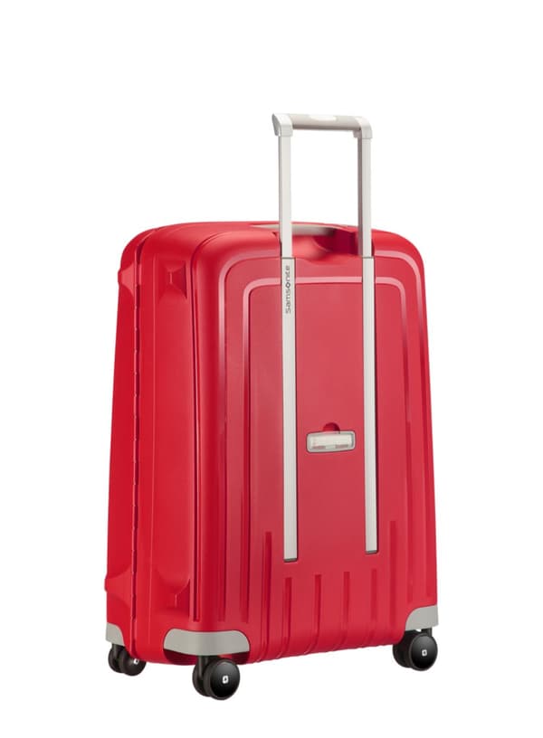Medium resväska Samsonite Macer - bright red