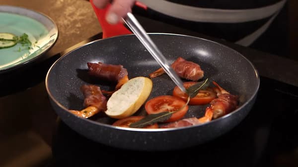TESCOMA Manico Rosso 24 cm grafit - non-stick pande