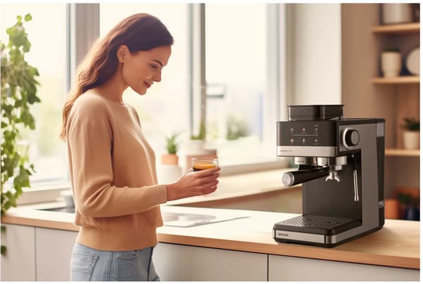 Sencor SES 5000SS espressomaskine Iskaffe