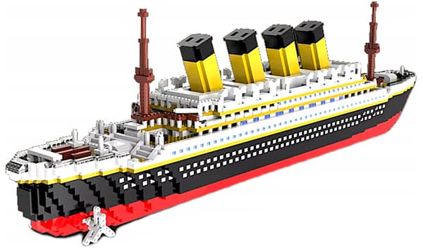 Byggesæt COIL Titanic 3688 elementer dampskib