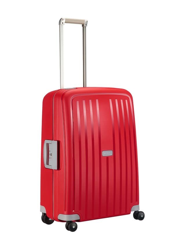 Medium resväska Samsonite Macer - bright red