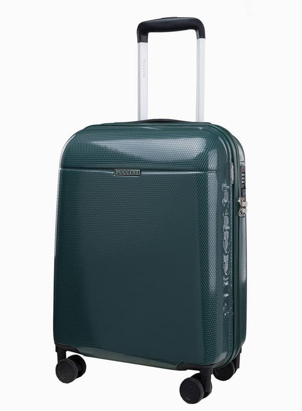 Lille kuffert Puccini Voyager 2.0 - grøn