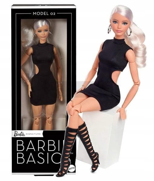 BARBIE SIGNATURE Docka Barbie Basic Model 02, samlardocka JBH71