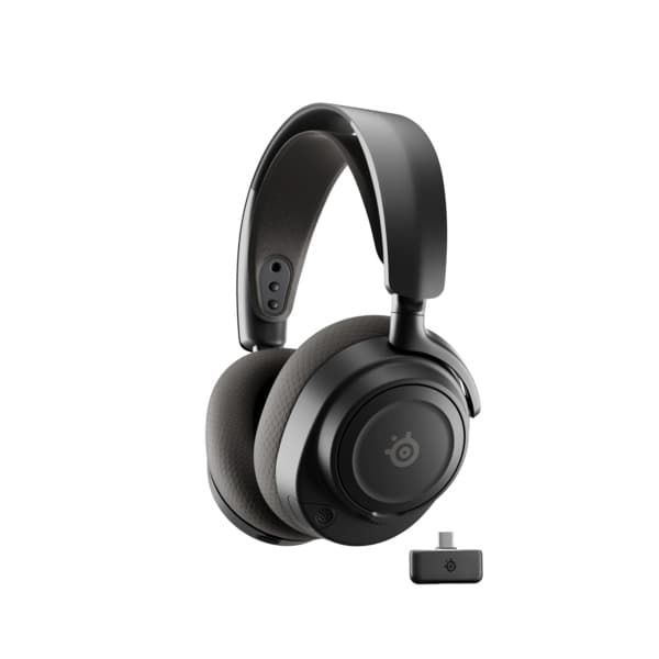 Trådløse hovedtelefoner med mikrofon SteelSeries Arctis Nova 7P Wireless Gen 2 Over-ear Sort